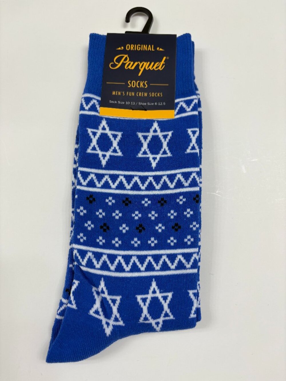 Star of David / Hanukkah Socks / Blue & White - NWT